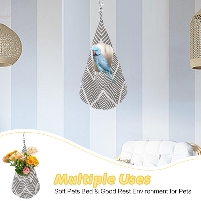 Peg Bag for Washing Line with Hanger, Washable Conical Peg