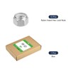 sourcing map 10Pcs 5/16"-18 Nylon Insert Hex Lock Nuts, 316