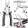 GEWAGE Bicycle Pliers 5 in 1 Bicycle Tool Set for