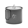 KPOT-550-C Titanium Pot for Outdoor Use, 19.7 fl oz (550