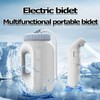 Ducha De Glúteos para Hombres Mujeres Niños,2.5L Eléctrica Portable Bidet,Botella