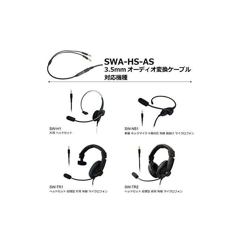 SOUND WARRIOR Audio Converter Cable 3.5mm 4 Pole Stereo Female