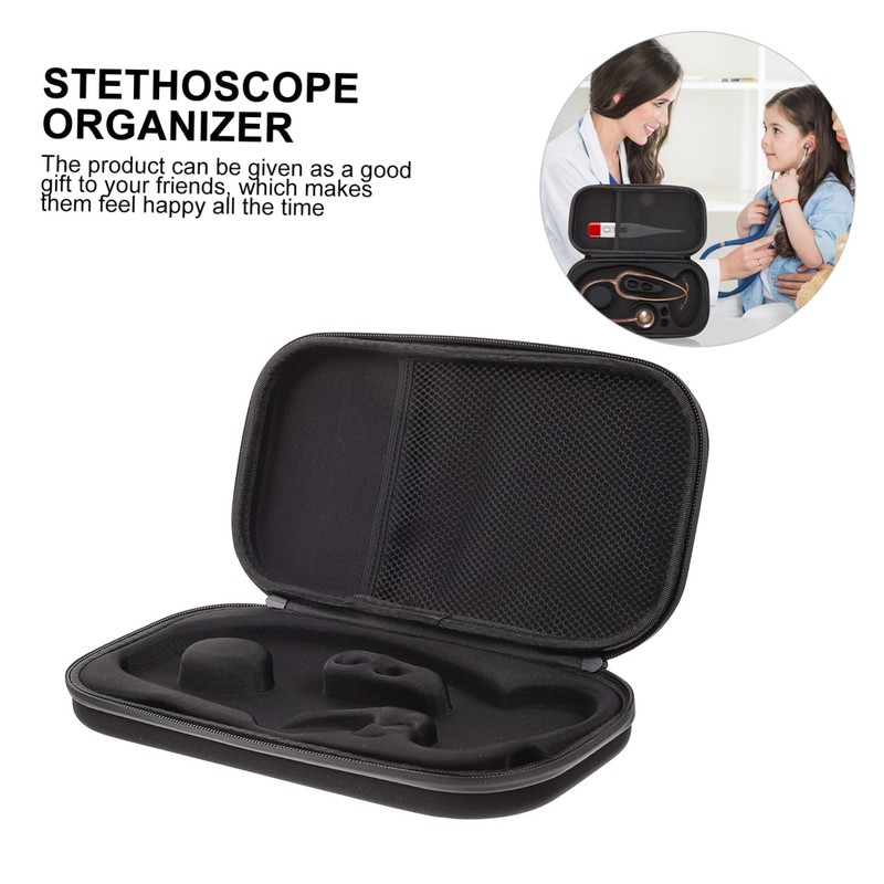 KONTONTY 1Pc Stethoscope Carrying Case Protector with Inner Mesh Pocket