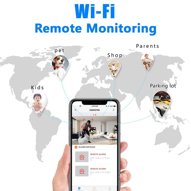 U22 HD 1080P Mini WiFi USB Camera U22 HD Motion