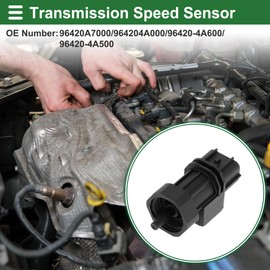 Motoforti 1 Pc No.96420A7000 Transmission Speed Sensor for Hyundai Accent 1.6 2016-2017 Sturdy Car Gear Box VSS Speed Sensor