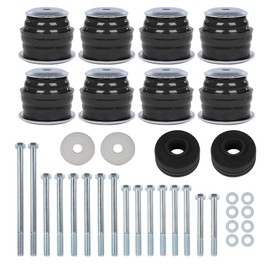 G-PLUS Body Cab Mount Bushing Compatible with 2008-2016 Ford F250 F350 Super Duty 2WD and 4WD KF04060BK 8PCS Black