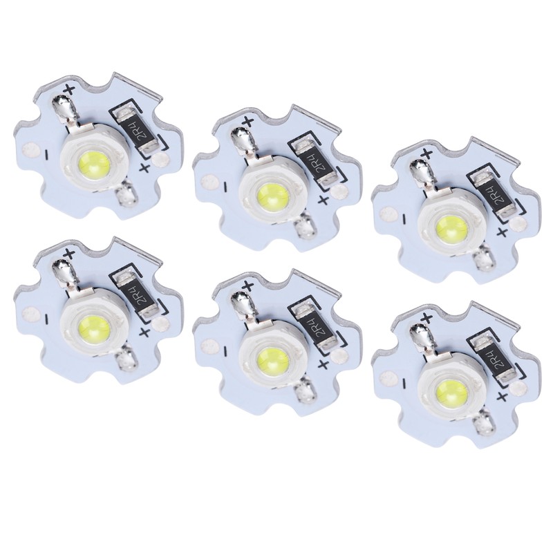 25Pcs 5V LED Chips 200LM 3W High Power LED Lamp