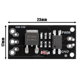 GERUI LR7843 FR120N D4184 MOSFET Control Module 30V 161A 100V 9.4A 40V 50A 3V or 5VSignal 3V or 4V Signal MOS Tube Field Effect Tube Module Replacement Relay for Arduino (D4184) Pack of 6