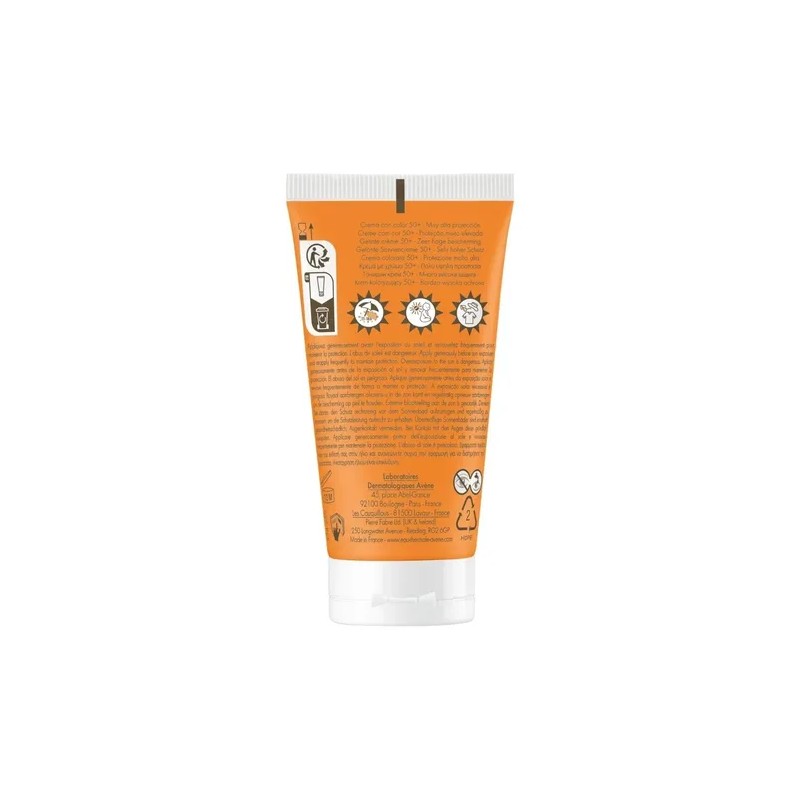 Protector Solar Facial con Color Avne FPS50 50ml