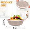 Plastic Colander Food Sieve Strainer Basket for Food Washing Draining