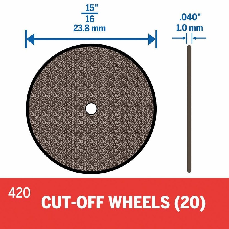 Dremel, 420, Wheel, Cut Off, Pk20