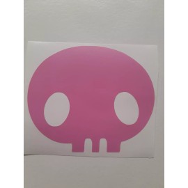 Kuromi's Pink Skull Sticker Vinyl Decal Great for Car Windows Laptop Waterproof!