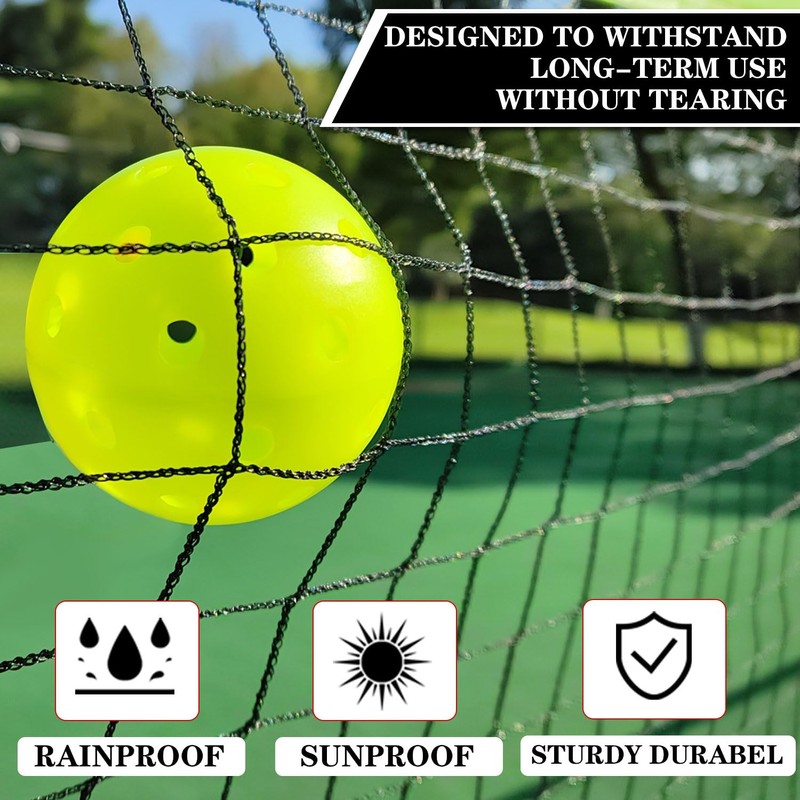 Hoverphenix Portable Pickleball Net Set, 22FT Regulation Size Pickle Ball