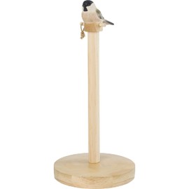Wildlife Garden WG5002 Household Roll Holder Swamp Tit - Hand Carved from Basswood
