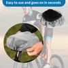 Pack of 2 Bicycle Saddle Cover, Waterproof Bicycle Saddle Cover,