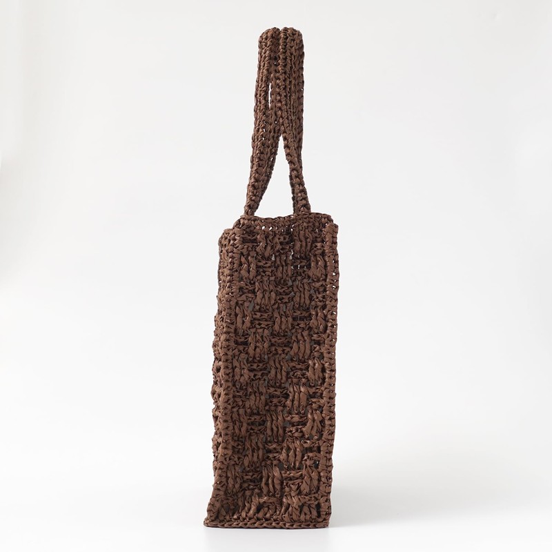Pure Wool itohenlab Knitting Kit #9-4 Square Tote Bag with