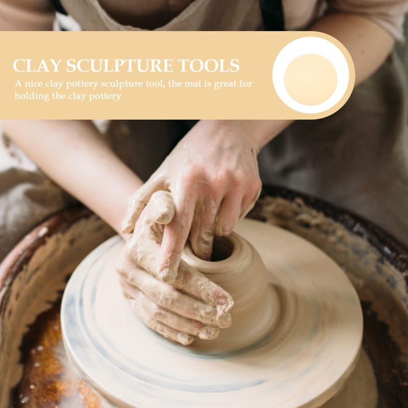 Pottery Cloth Round Clay Throwing Cloth Pottery Casting Pad Pottery