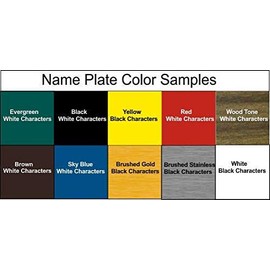 Stall Plate - Horse Name Plate # J0062