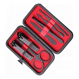 Premium Black 7-Piece Nail Care Set for Grand Opening Group Gifts Nail Care 2ea