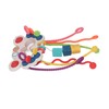 Pull String Interactive Toy Plastic Colorful Pulling Toy for Visual