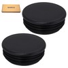 SKIR'CO (2 pcs) Round Tube Inserts 76 mm, Fence Post