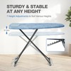 APEXCHASER Ironing Board with Iron Rest, Compact and Space Saver