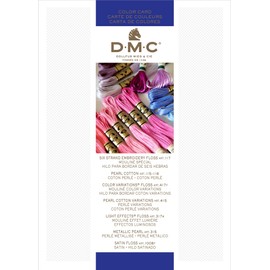 DMC COLORCRD - Carta de colores, tarjeta impreso en colores