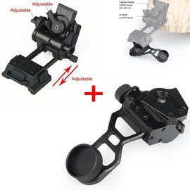 YSS Metal NVG Mount L4 G24 Helmet Mount for PVS18/31 Dovetail J ARM Rhino Mount Helmet Adapter Compatible with PVS 14 Night Vision monocular Accessories