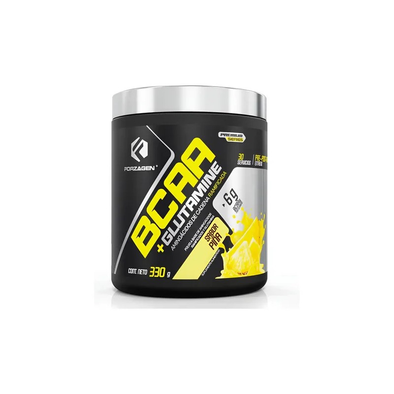 Forzagen Aminoácidos Bcaaglutamine 330g Complejo Hydragen