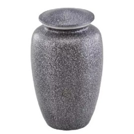At Peace Memorials Classic Grey Cremation Urn for ashes 200 CI