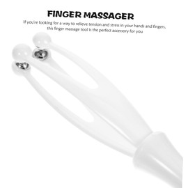 Mikinona Finger Handheld Massager Tool for Relaxation and Stress Relief Portable Finger Massage Roller for Improved Circulation for Office Home Use