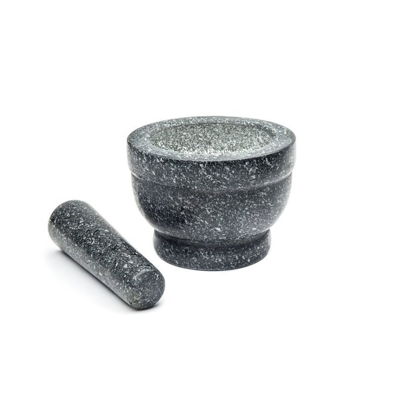 Fox Run Granite Mortar and Pestle, 5.5 x 6 x