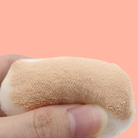 WUDQIJI Powder Puff Pack of 12 Sponges Face Triangle Make Up Powder Puff Beauty Powder Puff Puff Triangle Smooth Soft for Foundation Blush Body Powder Loose Powder (4 Colours)