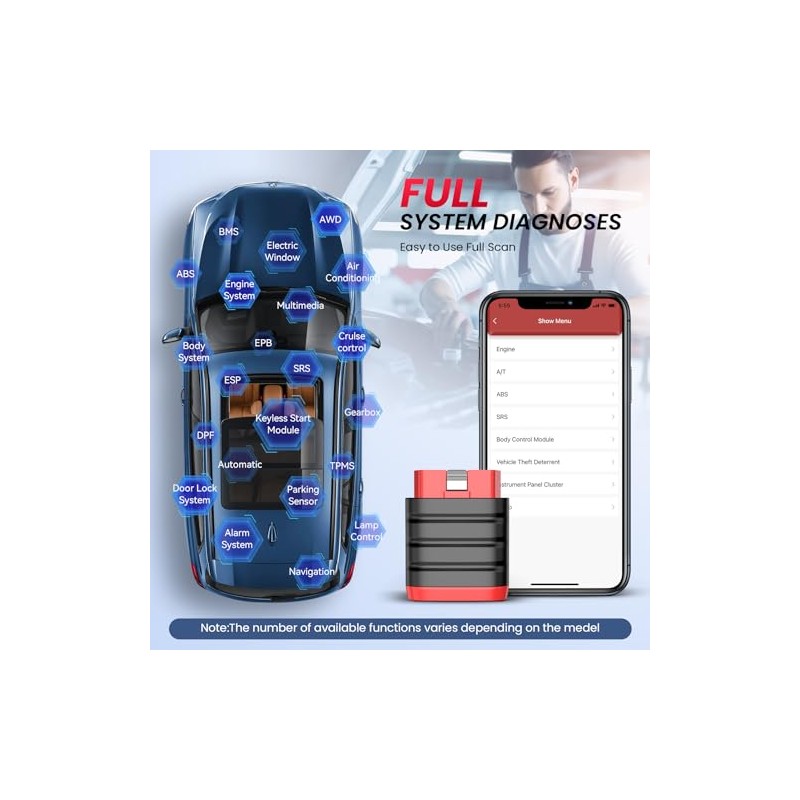 thinkcar Thinkdiag Mini Herramienta de diagnóstico para escáner OBD2, escáner