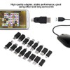 16PCS Multipurpose USB2.0 Adapter Converter USB Male to Female Micro
