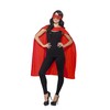 Smiffys Smiffys Umhang, Rot, mit Augenmaske