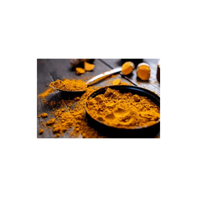 ARIAZU Curcuma en polvo 1kg frasco hermetico reusable (CHICO, 150,