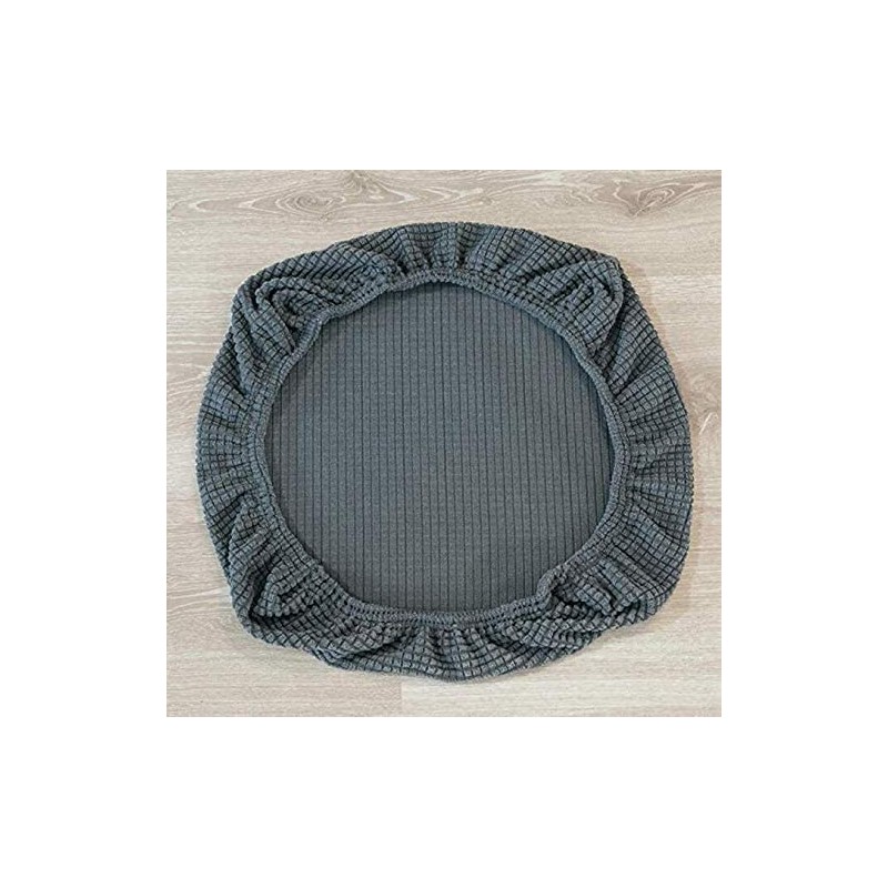 Chair Covers Office Stretch Chair Seat Removable Washable (Gray)