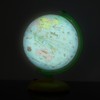 8in Colorful Lighting Tellurion World Globe 360 Degree Rotation Built
