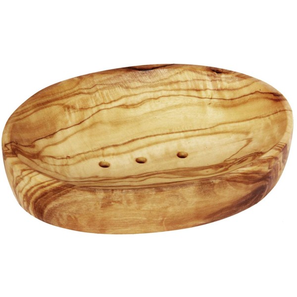 KeboLiv Soap dish made of olive wood, handmade from one