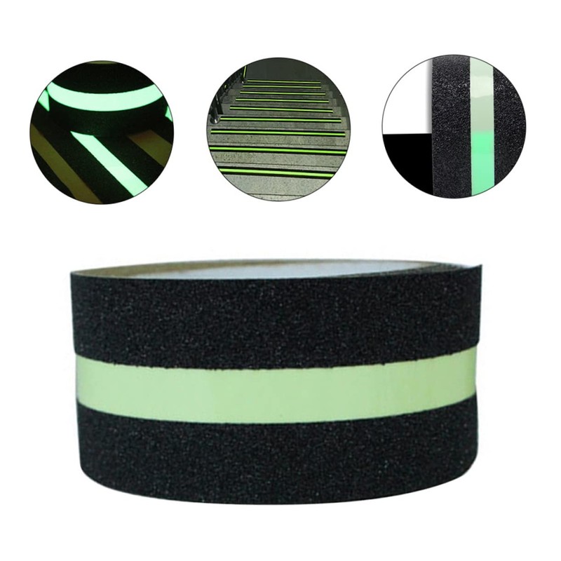 Gatuida 2pcs Non-slip Stickers for Stairs Bathing Sticker Anti-slip Tape