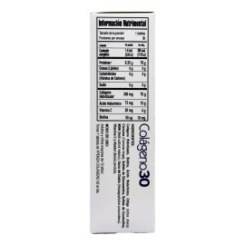 Colageno Hidrolizado Biotina Ácido Hialurónico 30 Tabs Ypenz Sin Sabor