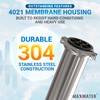 Max Water 4021 - Heavy Duty, Stainless Steel - Reverse