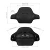 TCMT King Chopped Wrap Around Backrest Fit For Harley 2014-2025