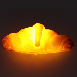 Fdit LED Night Light, Bread Lamp, Croissant Night Light, Simulation Bread Shape Lamp, Decorative LED Lamp for Girls, Child, Baby, Bedroom, Pastry Shop