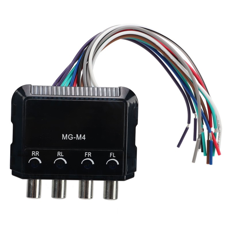 High to Low Audio Converter 4 Channel Anti Interference Reduce