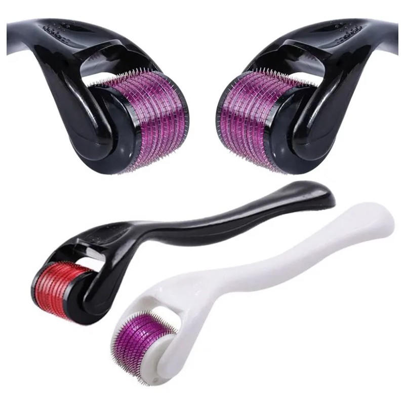 Rollo Micro Needle 540 Roller Para Crecimiento De Barba Para