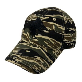 FIELDCRAFT Low Profile Tiger Stripe Camouflage Adjustable Tactical Operator Hat
