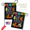 All Souls Day Garden House Flags Kit Falltime of Dead