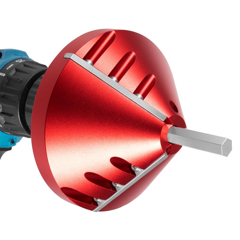 2 in-1 Inner-Outer Pipe Deburring Tool,PVC Chamfer Tool,Chamfer Reamer,Pipe Deburring
